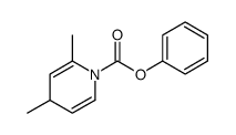 phenyl 2,4-dimethyl-4H-pyridine-1-carboxylate结构式