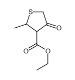 ethyl 2-methyl-4-oxothiolane-3-carboxylate结构式