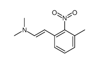 2-Nitro-3-methyl-ω-dimethylaminostyrol结构式