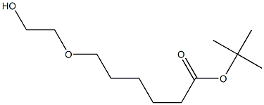 tert-butyl 6-(2-hydroxyethoxy)hexanoate Structure
