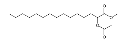 2-Acetyloxyhexadecanoic acid methyl ester结构式