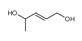 trans-2-pentene-1,4-diol Structure