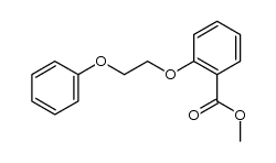 methyl 2-(2-phenoxyethoxy)benzoate Structure