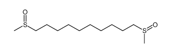 1,10-Bis(methylsulfinyl)decane Structure