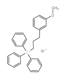(3-(3-甲氧基苯基)丙基)三苯基溴化膦结构式