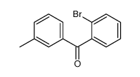 2-BROMO-3'-METHYLBENZOPHENONE结构式