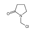1-(氯甲基)吡咯烷-2-酮结构式