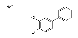 2-Chloro-4-phenylphenol, sodium salt结构式