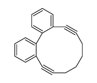 Dibenzo[a,c]cyclododecene, 5,6,11,12-tetradehydro-7,8,9,10-tetrahydro Structure