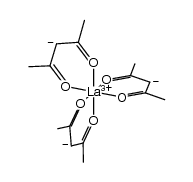La(acetylacetonate)3 Structure