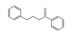 3-phenylpropyl phenyl sulfoxide结构式