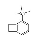 bicyclo[4.2.0]octa-1(6),2,4-trien-2-yltrimethylstannane结构式