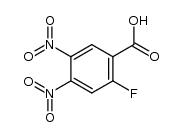2-fluoro-4,5-dinitro-benzoic acid Structure