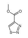 methyl 1,2,3-thiadiazole-4-carboxylate structure