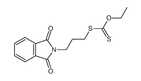 dithiocarbonic acid O-ethyl ester-S-(3-phthalimido-propyl ester) Structure