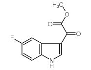 methyl (5-fluoro-1h-indol-3-yl)(oxo)acetate结构式