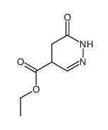 6-oxo-1,4,5,6-tetrahydro-pyridazine-4-carboxylic acid ethyl ester结构式