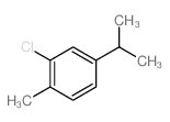2-chloro-1-methyl-4-propan-2-yl-benzene结构式