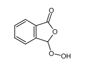 3-hydroperoxy-3H-isobenzofuran-1-one结构式
