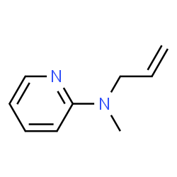 2-Pyridinamine,N-methyl-N-2-propenyl-(9CI) Structure