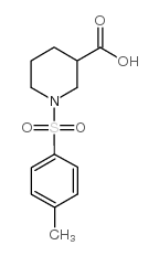1-(甲苯-4-磺酰基)-哌啶-3-羧酸结构式