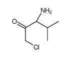 (3S)-3-amino-1-chloro-4-methylpentan-2-one结构式