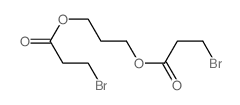3-(3-bromopropanoyloxy)propyl 3-bromopropanoate Structure