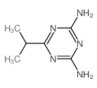 s-Triazine, 2,4-diamino-6- (2-propyl)结构式