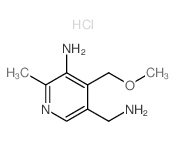 5-(aminomethyl)-4-(methoxymethyl)-2-methyl-pyridin-3-amine Structure