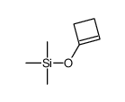 cyclobuten-1-yloxy(trimethyl)silane Structure