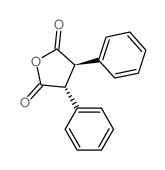2,5-Furandione,dihydro-3,4-diphenyl-, trans- (9CI) Structure