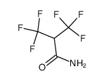 2-trifluoromethyl-3,3,3-trifluoropropionamide Structure