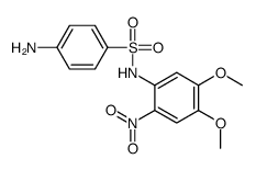 4-amino-N-(4,5-dimethoxy-2-nitrophenyl)benzenesulfonamide Structure