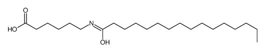 6-(hexadecanoylamino)hexanoic acid结构式