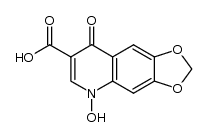 5-hydroxy-8-oxo-5,8-dihydro-[1,3]dioxolo[4,5-g]quinoline-7-carboxylic acid Structure