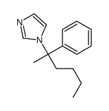1-(2-phenylhexan-2-yl)imidazole Structure