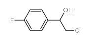 2-Chloro-1-(4-fluorophenyl)ethanol Structure