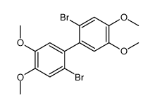 1-bromo-2-(2-bromo-4,5-dimethoxyphenyl)-4,5-dimethoxybenzene Structure