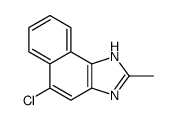 5-chloro-2-methyl-3H-benzo[e]benzimidazole Structure
