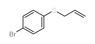 1-bromo-4-prop-2-enylsulfanyl-benzene Structure