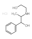 alpha-[1-[(2-Hydroxyethyl)Amino]Ethyl]Benzyl Alcohol Hydrochloride Structure