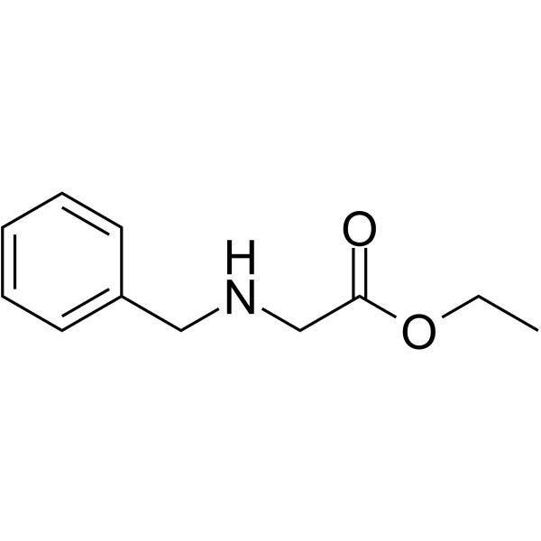 N-Benzylglycine ethyl ester Structure