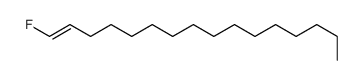 1-fluorohexadec-1-ene Structure