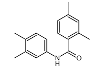 Benzamide, N-(3,4-dimethylphenyl)-2,4-dimethyl- (9CI)结构式