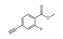 methyl 4-ethynyl-2-fluorobenzoate structure