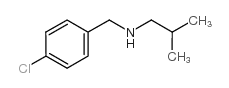 4-氯-N-另丁基苯甲胺结构式
