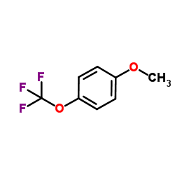 4-(三氟甲氧基)苯甲醚结构式