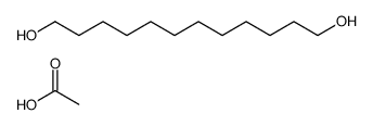 acetic acid,dodecane-1,12-diol Structure