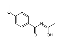 N-acetyl-4-methoxybenzamide结构式