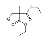diethyl 2-(bromomethyl)-2-methylpropanedioate Structure